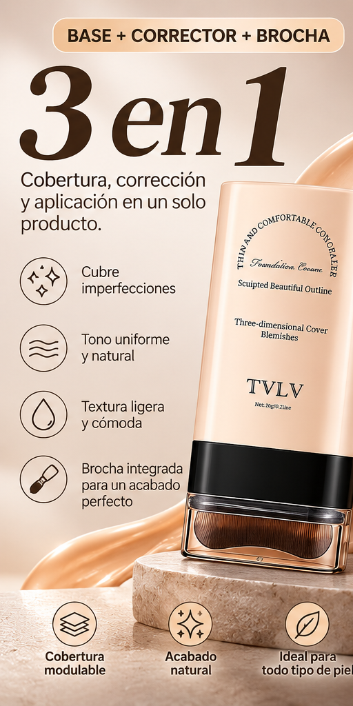Base Corrector Tvlv 3 En 1